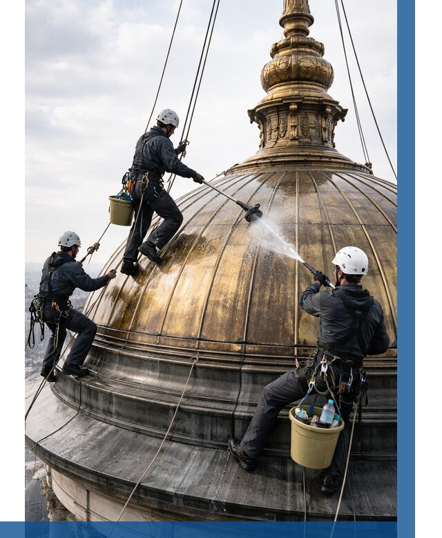 Мойка куполов и шпилей в Кирове от 8290 р. - заказать | ВЫСОТНИК-Кри