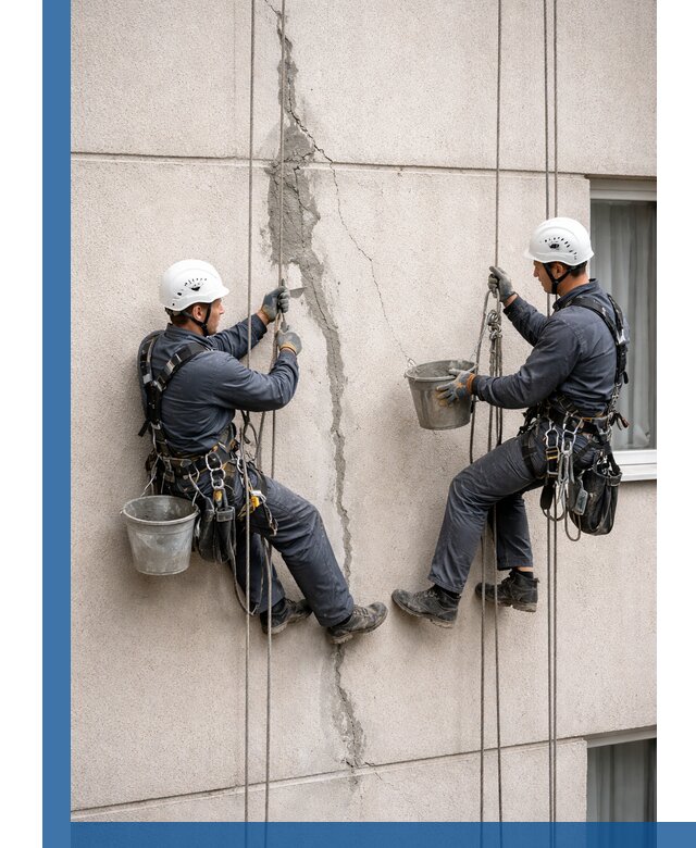 Заделка трещин на фасаде в Кирове с гарантийным ремонтом