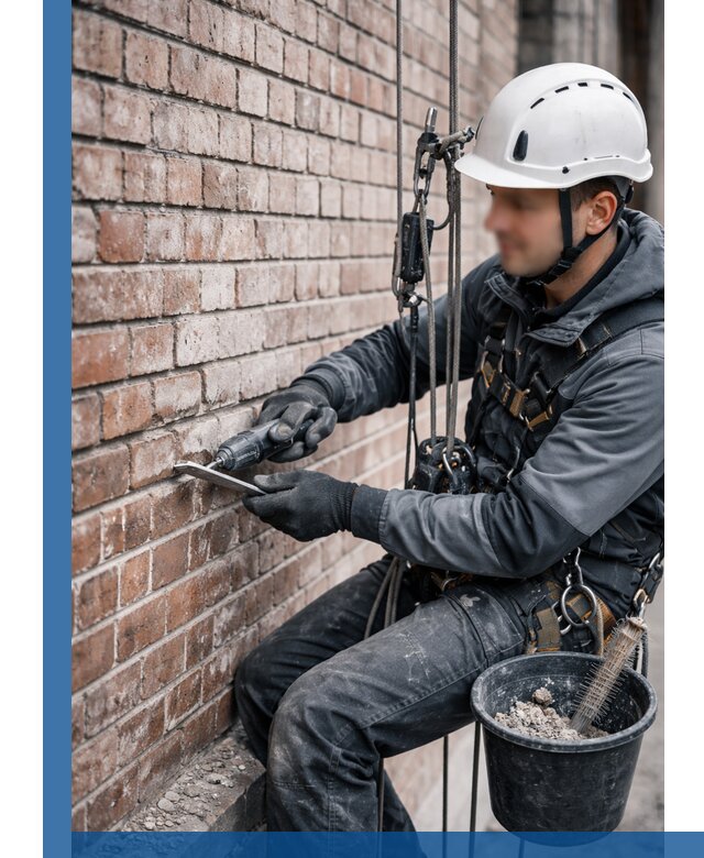 Расшивка кирпичных швов фасадов и стен, ремонт в Кирове