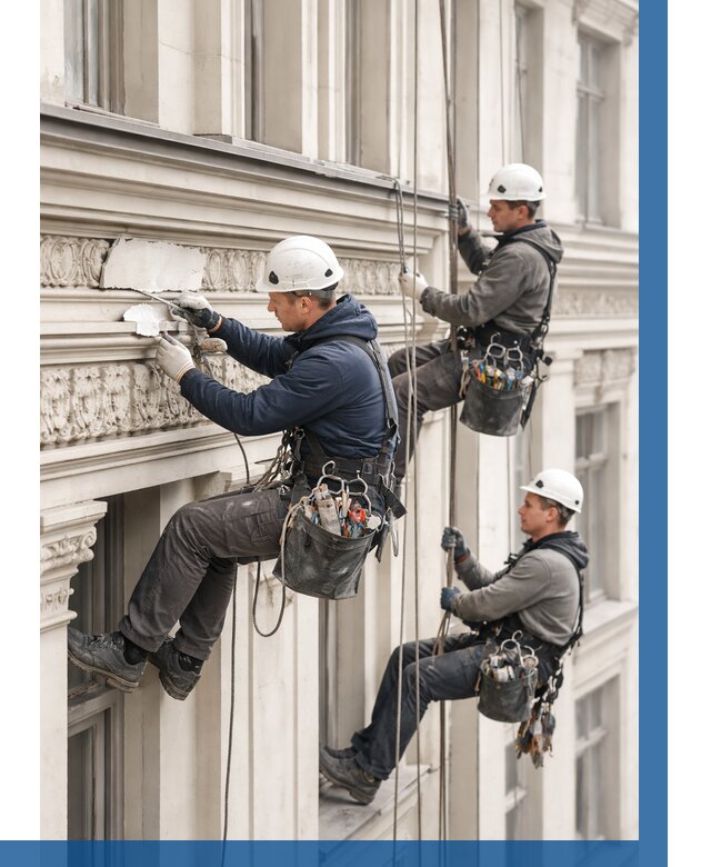 Ремонт карнизов и молдингов в Кирове от 1243 р. | ВЫСОТНИК-Кри