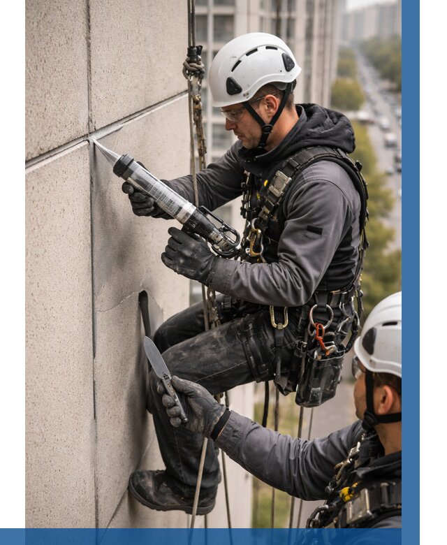 Первичная герметизация швов в Кирове от 622 р. | ВЫСОТНИК-Кри