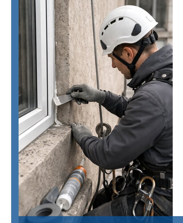 Герметизация монтажных швов окон в Кирове с гарантией качества