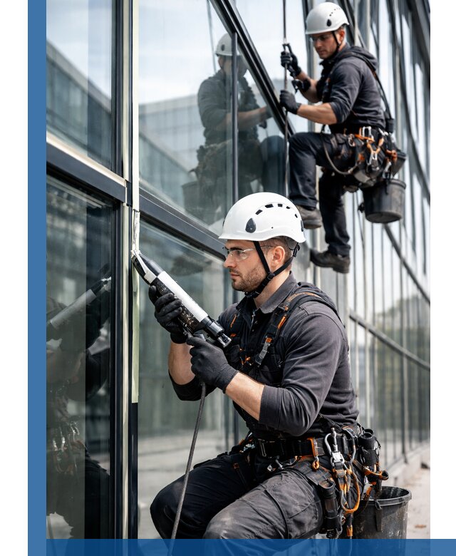 Герметизация витражных швов в Кирове для зданий и фасадов