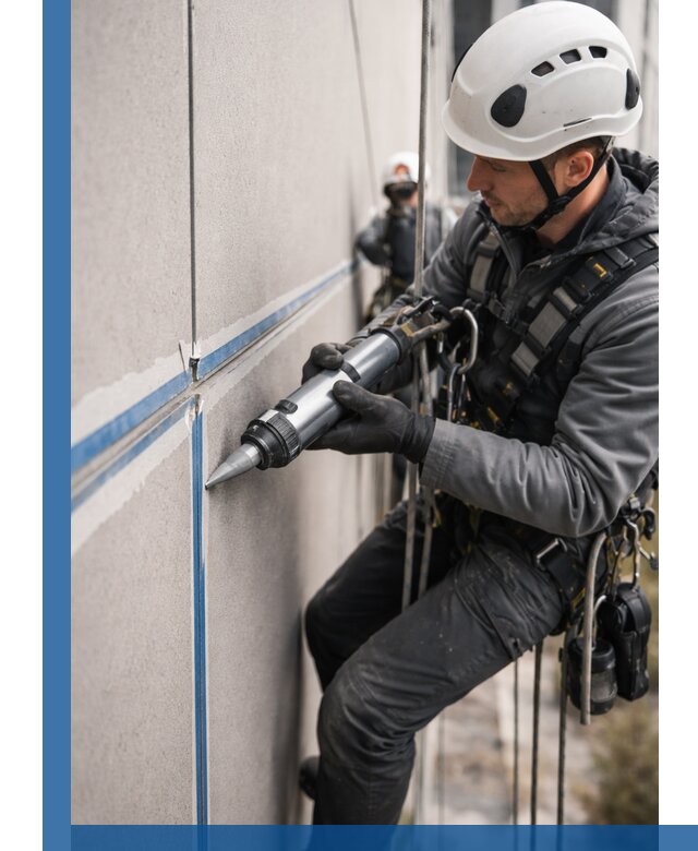 Герметизация стыков фасадных панелей в Кирове качественно и быстро