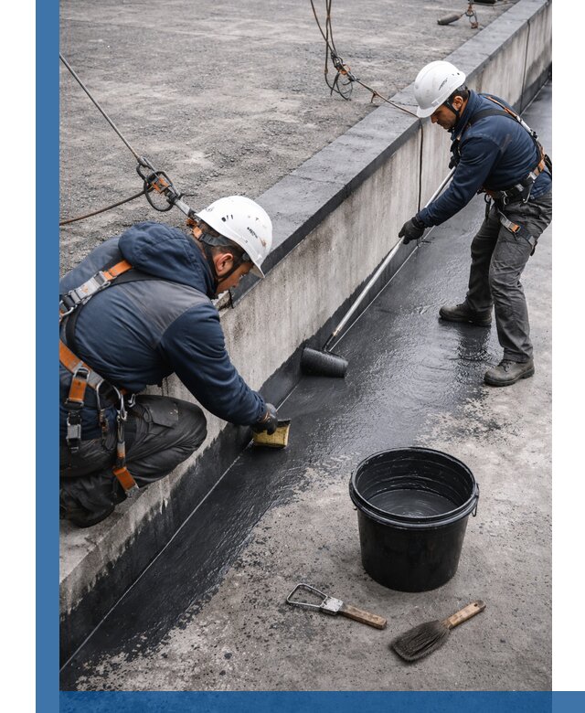 Гидроизоляция кровли жидкой резиной профессионально в Кирове