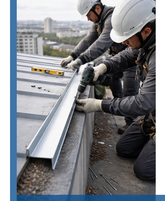 Монтаж капельника на кровле в Кирове с гарантией качества