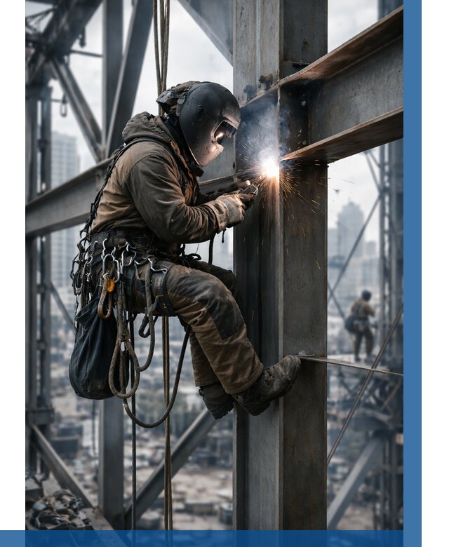 Высотные сварочные работы в Кирове от 3627 р. | ВЫСОТНИК-Кри