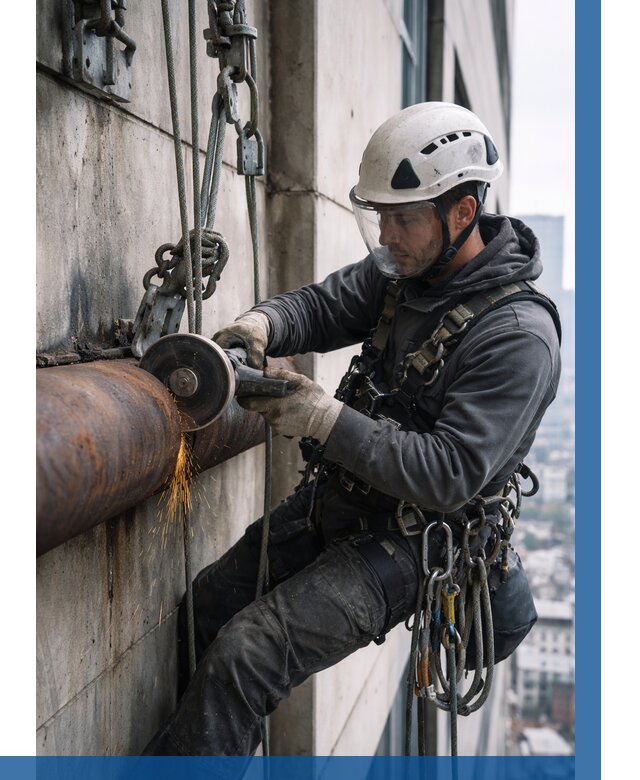 Резка металла на высоте в Кирове по цене от 4663 р. | ВЫСОТНИК-Кри