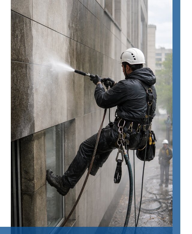 Гидроструйная очистка поверхностей в Кирове от 881 р. | ВЫСОТНИК-Кри