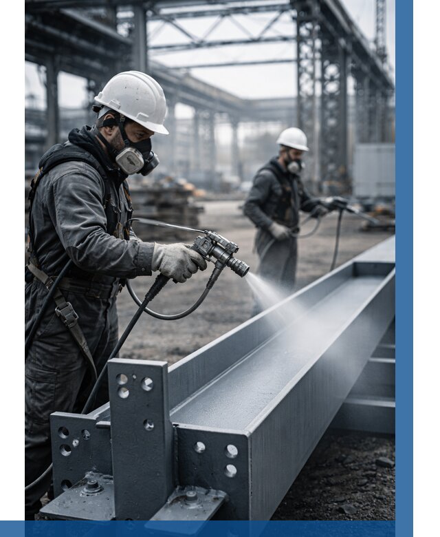 Антикорроз. обработка металлоконстр. в Кирове от 466 р. | ВЫСОТНИК-Кри