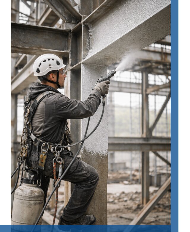 Огнезащита металлоконструкций от 777 р. | ВЫСОТНИК-Кри в Кирове