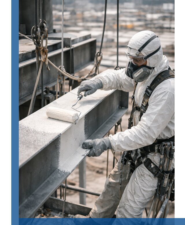 Профессиональная огнезащитная обработка металлоконструкций в Кирове