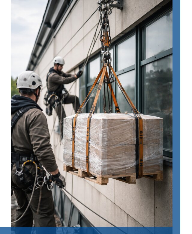 Подъем груза на высоту в Кирове от 3109 р. | ВЫСОТНИК-Кри