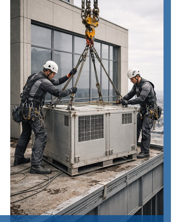 Такелажные работы на высоте в Кирове от 8290 р. | ВЫСОТНИК-Кри