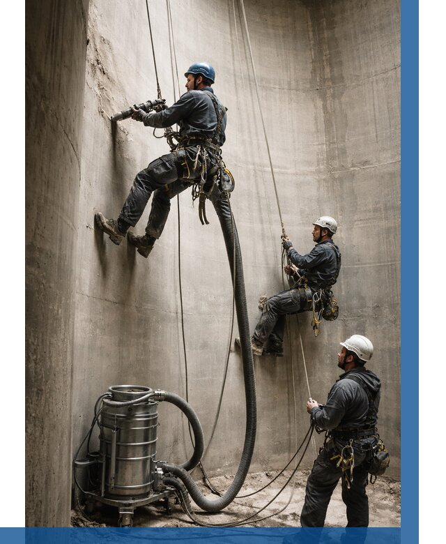 Зачистка силосов в Кирове от 4663 р. Договор и смета ВЫСОТНИК-Кри